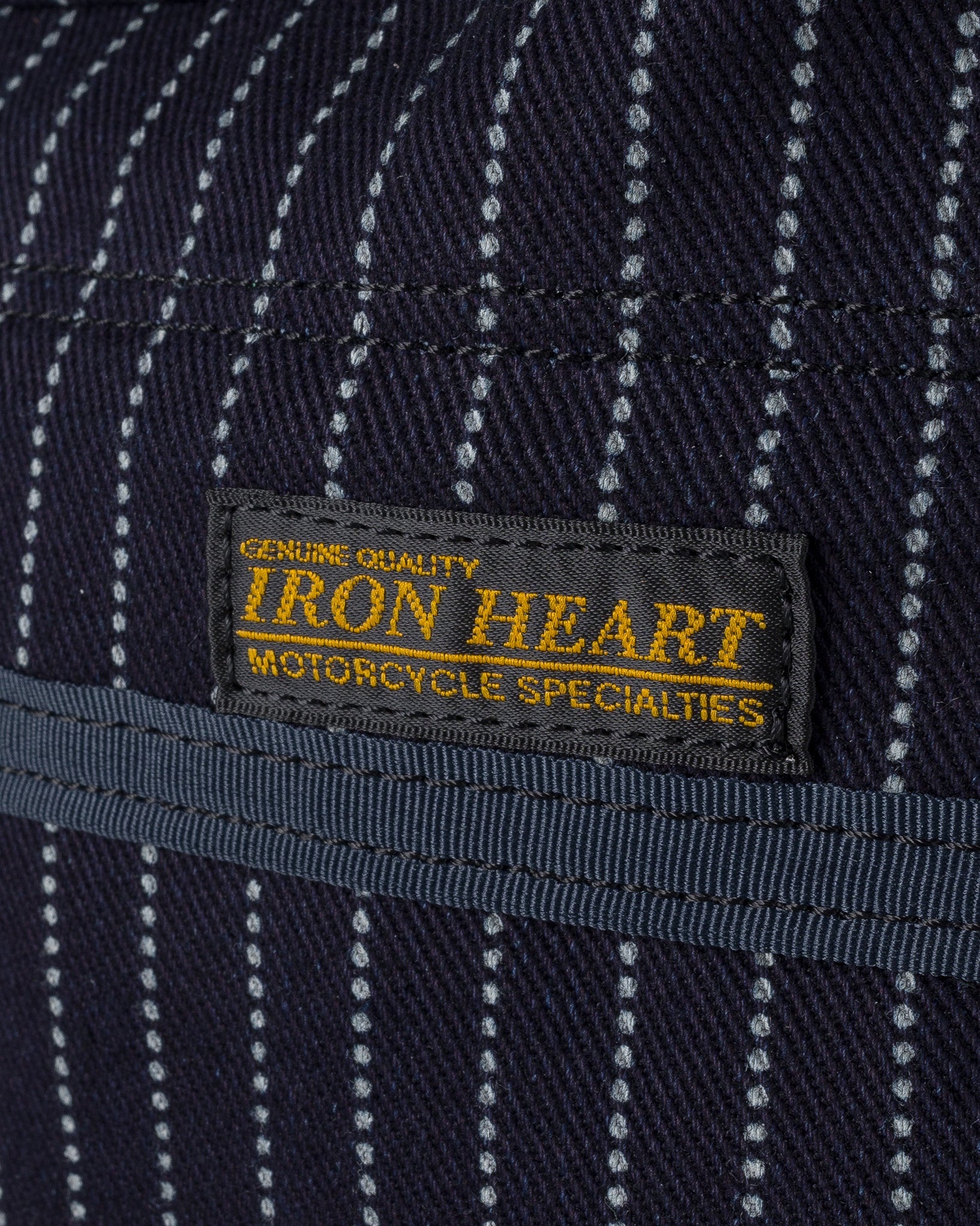 IHE-36-IND 12oz Wabash Small Shoulder Bag - Indigo - 6