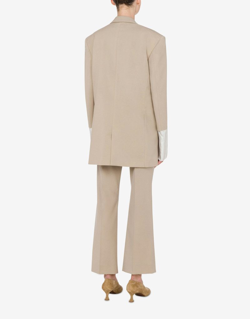 WOOL CANVAS JACKET WITH CUFF DETAILS 3