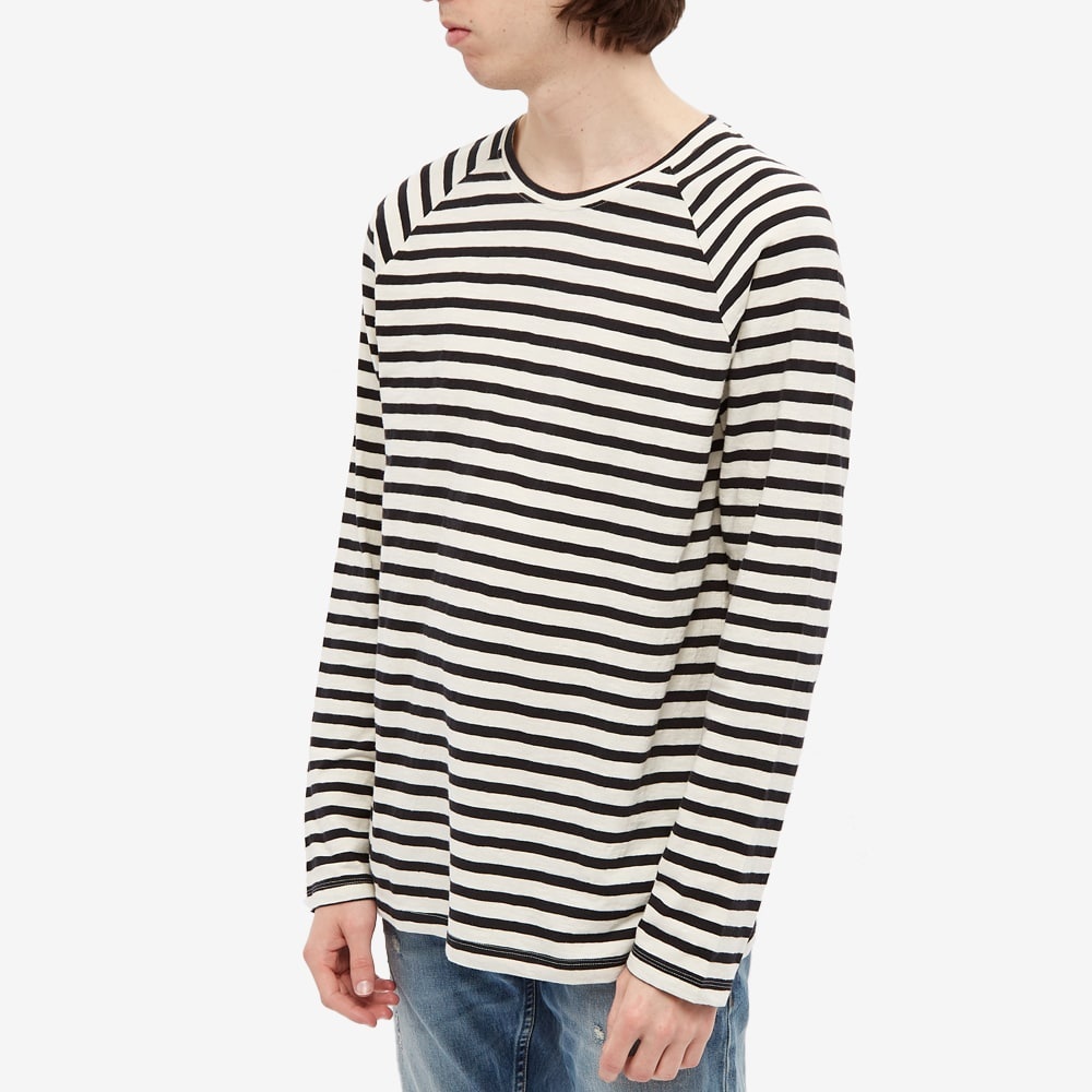 Nudie Long Sleeve Otto Breton Striped Tee - 3