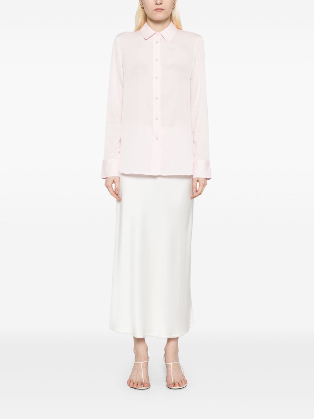 crepe-de-chine shirt - 2