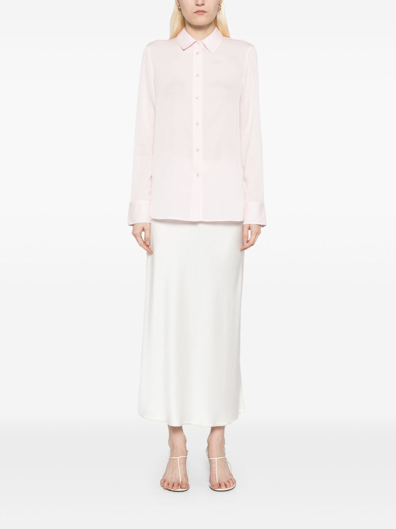 Vince crepe-de-chine shirt outlook