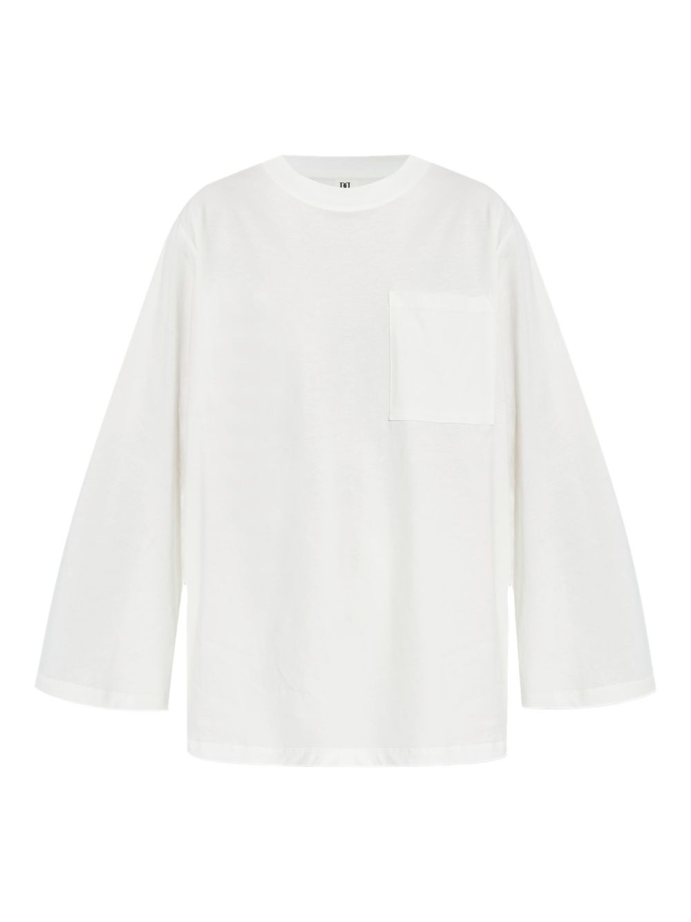 Fayeh long-sleeve pocket T-shirt - 1