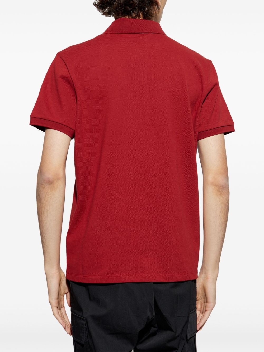 appliqué cotton polo shirt - 3