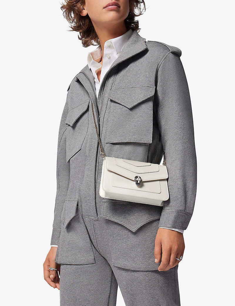 BVLGARI Serpenti Forever leather cross-body bag outlook