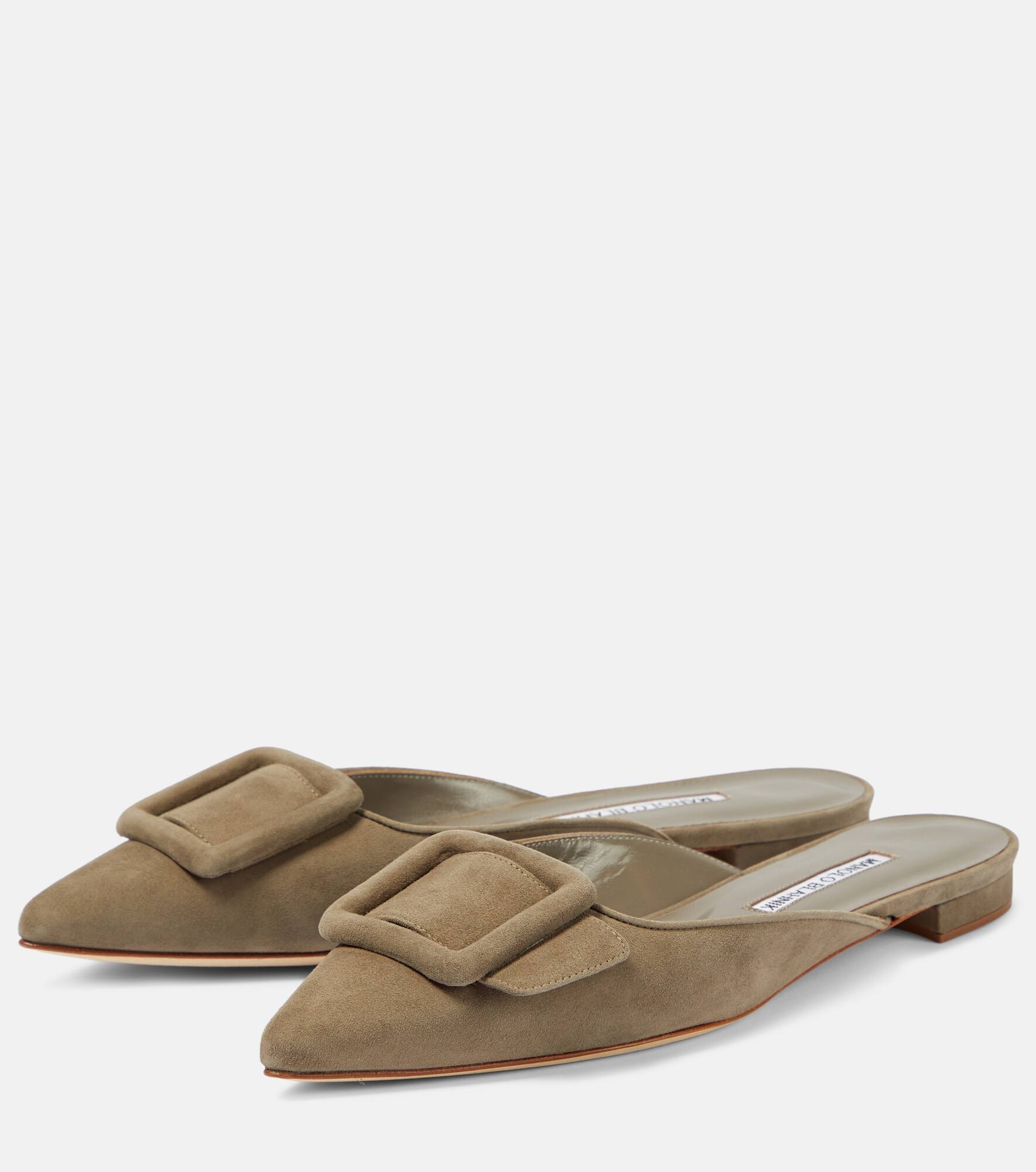 Maysale suede mules - 5