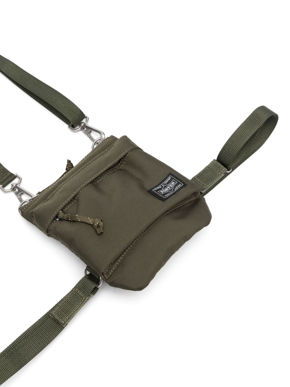 logo-patch messenger bag - 4