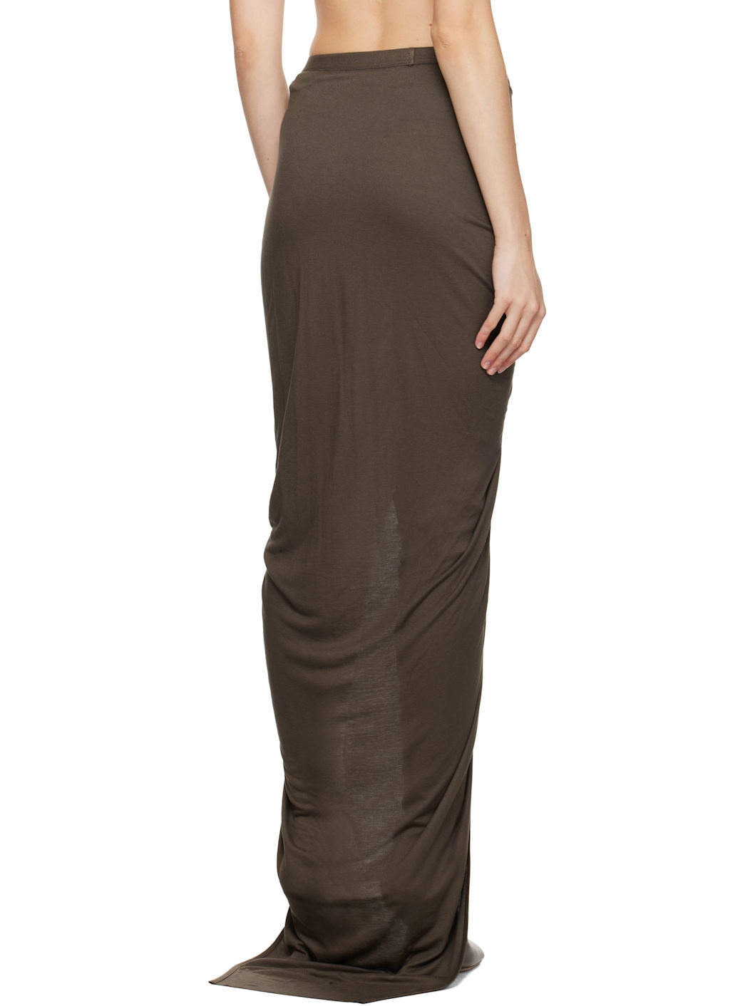 Taupe Porterville Twist EDFU Maxi Skirt - 3