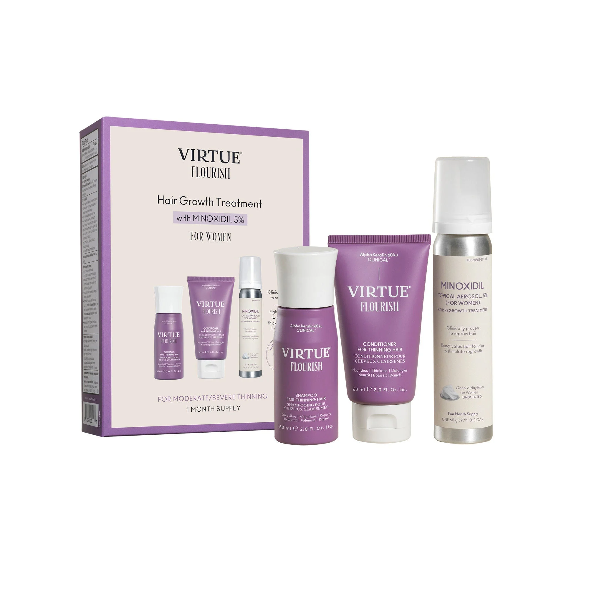 Flourish Nightly Intensive Hair Growth Treatment 30 Day - 1