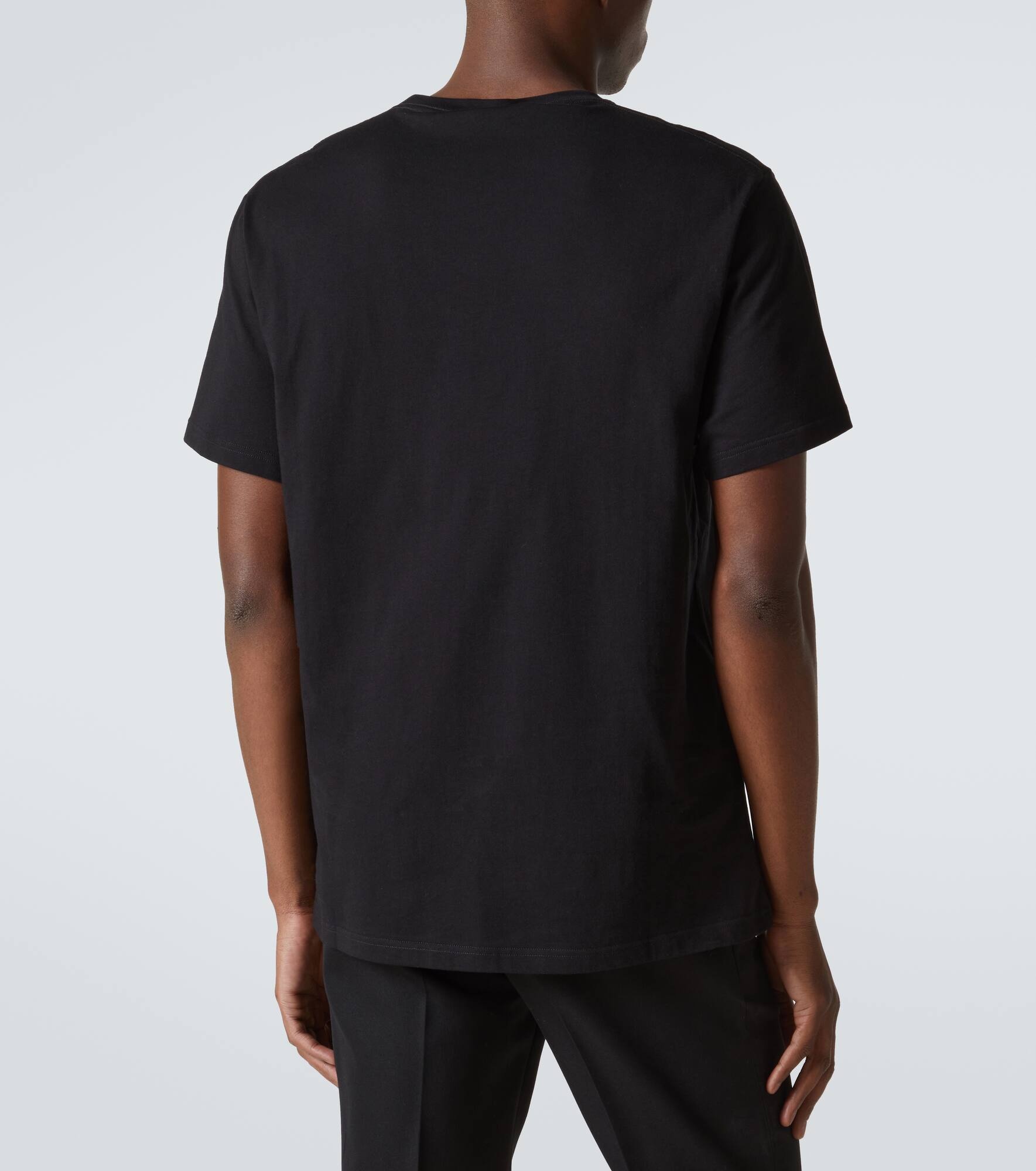 Logo cotton jersey T-shirt - 4