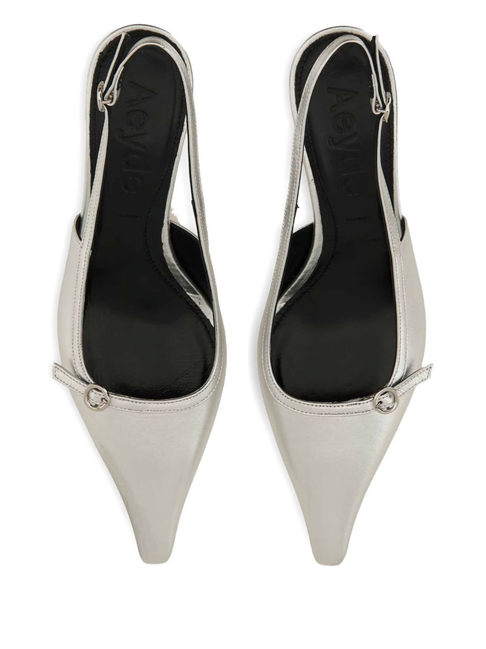 Saba slingback pointed-toe pumps - 4
