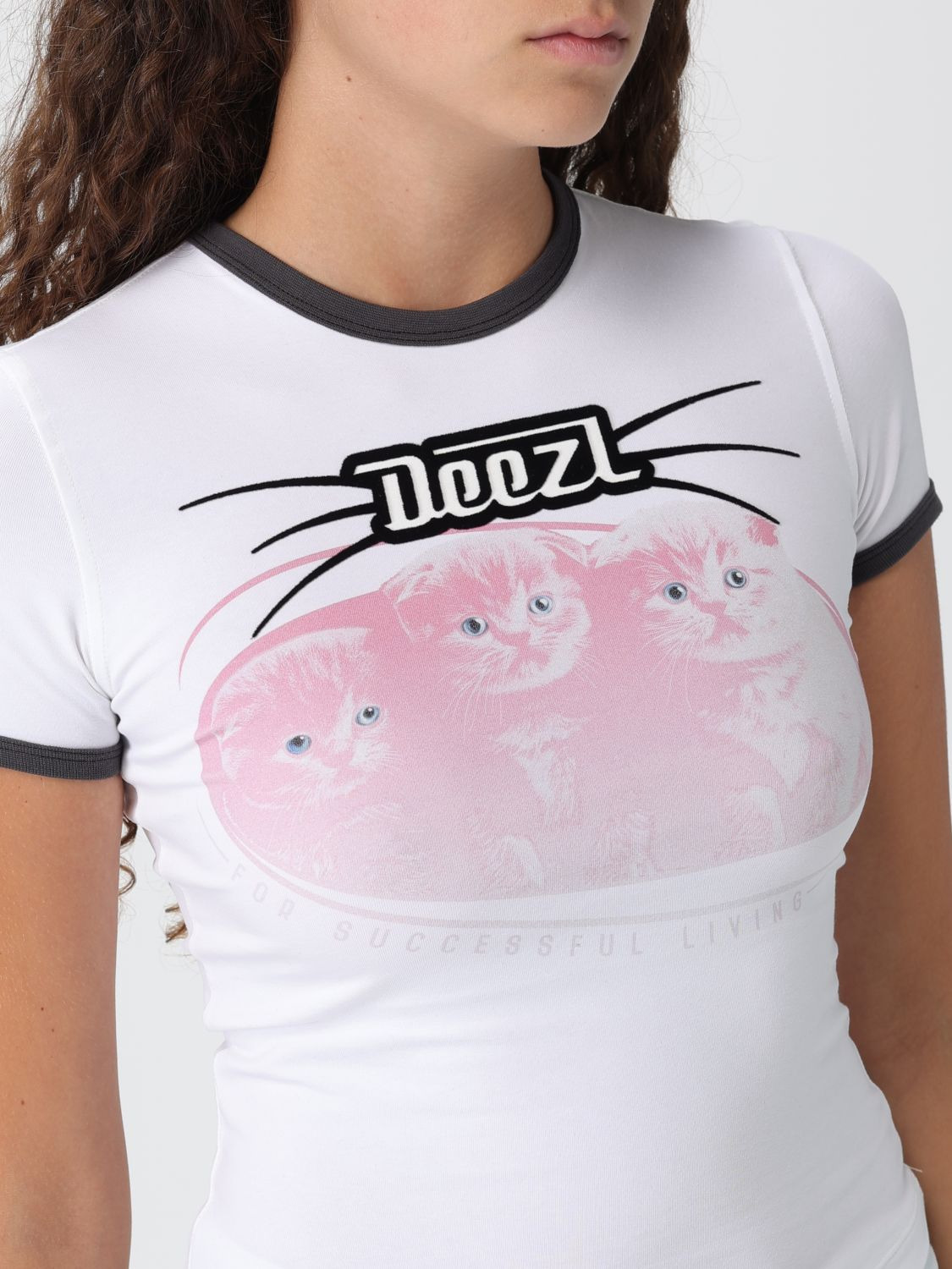 T-shirt woman Diesel - 4
