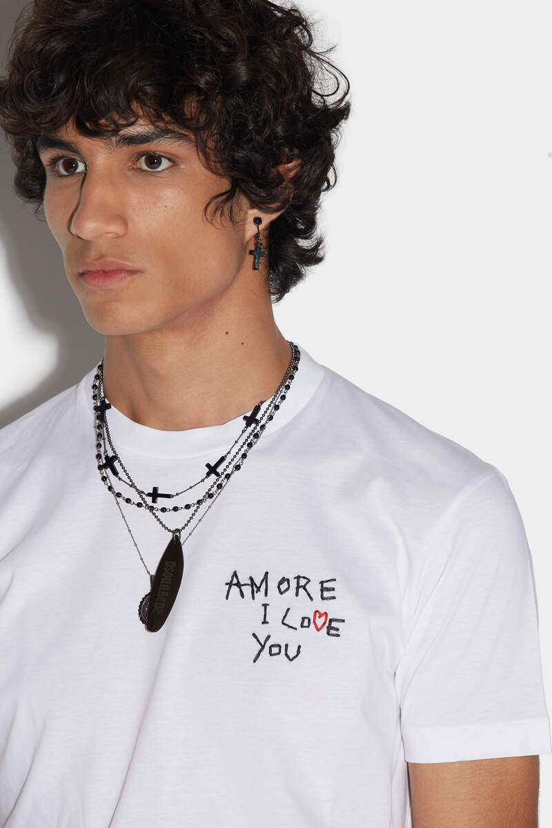 DSQUARED2 AMORE Tシャツ DSQUARED2]AMORE T-SHIRT/BLACK(S74GD1106) – R&Co.