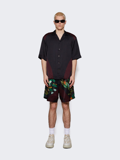 Dries Van Noten Cassi Short Sleeve Shirt Black outlook