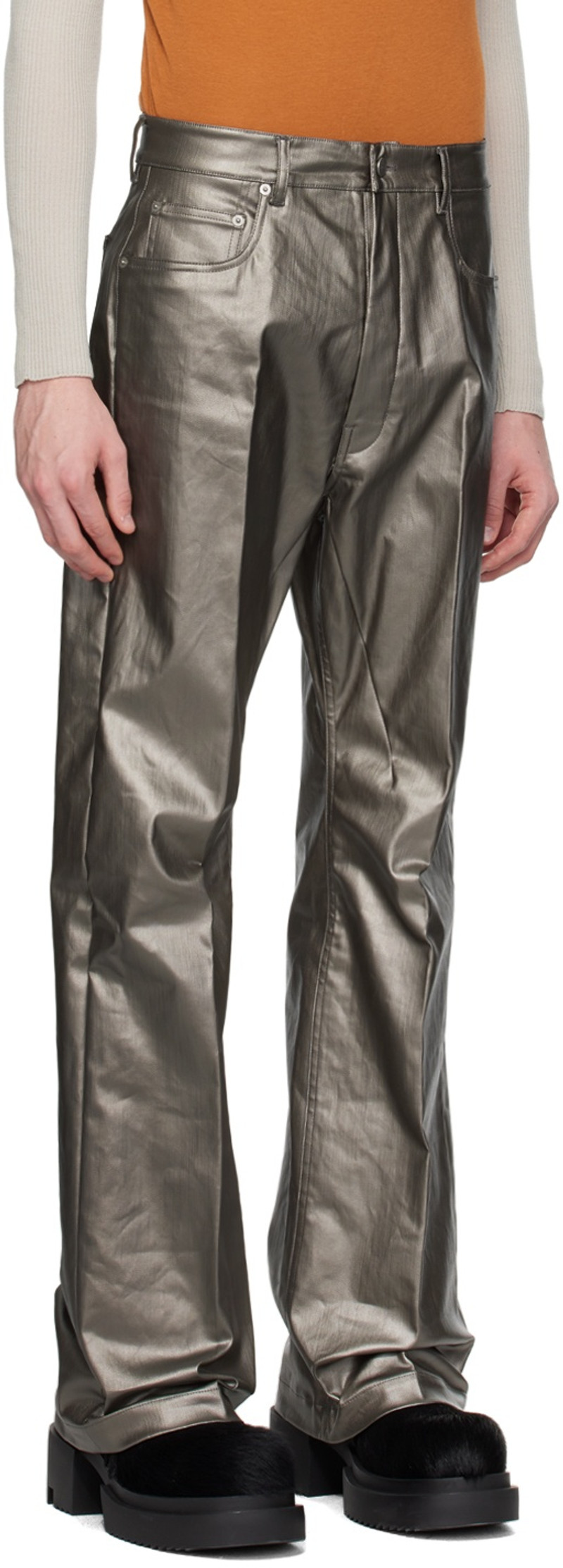 Rick Owens Silver Geth Jeans outlook