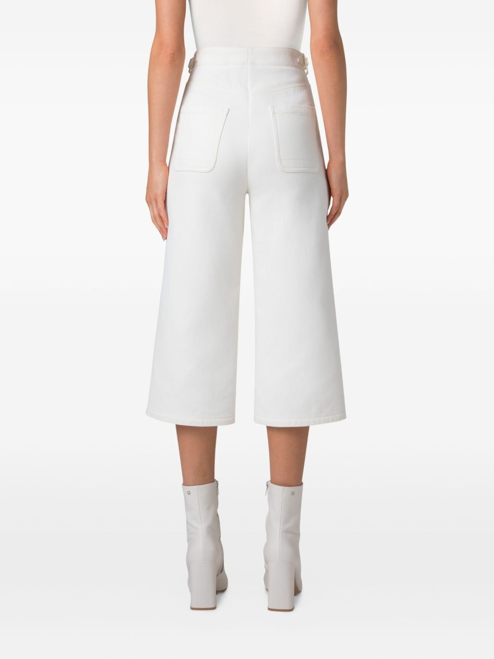 wide-leg culottes - 4