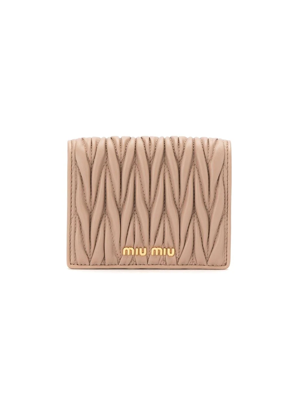 matelassé mini wallet - 1