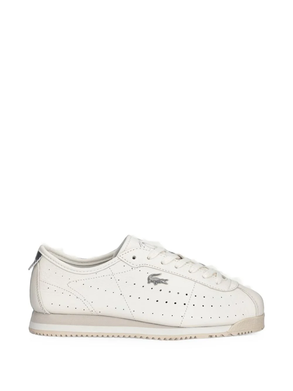 Club perforated logo-plaque sneakers - 1