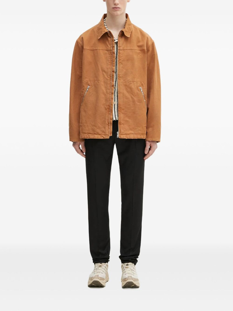 MM6 Maison Margiela zip-up panelled jacket outlook