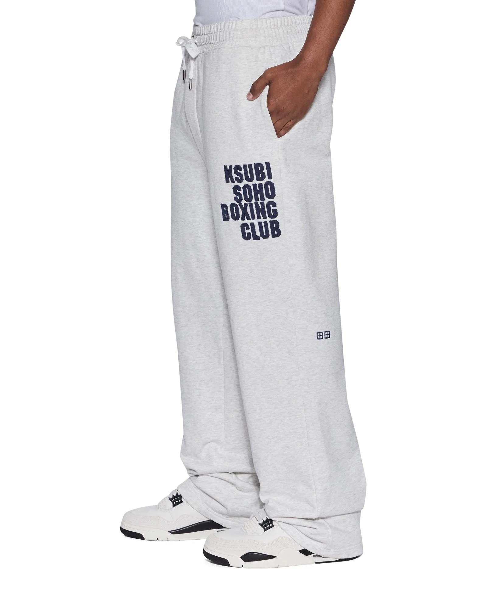 CLUB SYNTHESIS TRAK PANT SNOW MARLE - 1