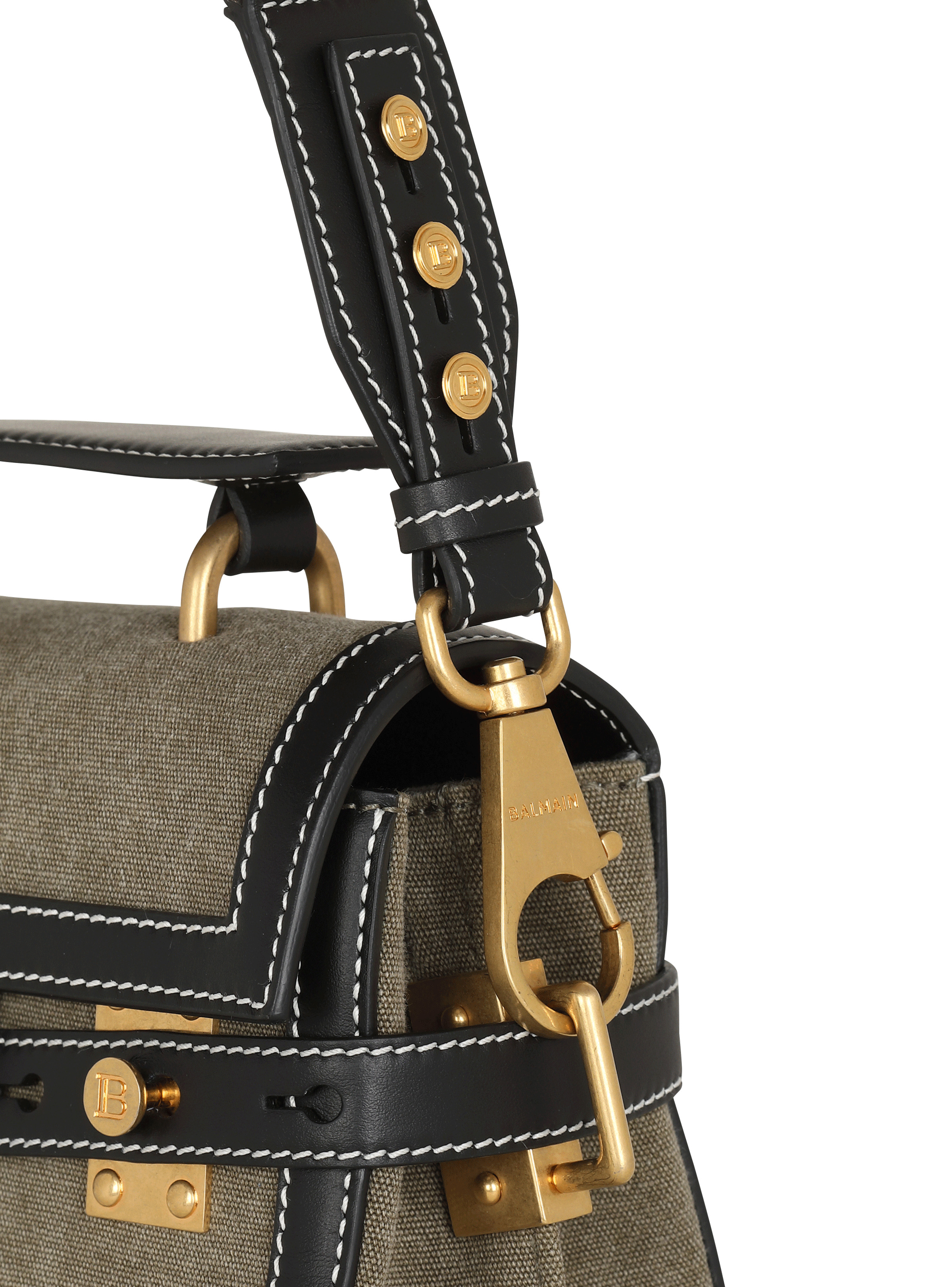 Canvas B-Buzz 23 bag with leather panels - 6