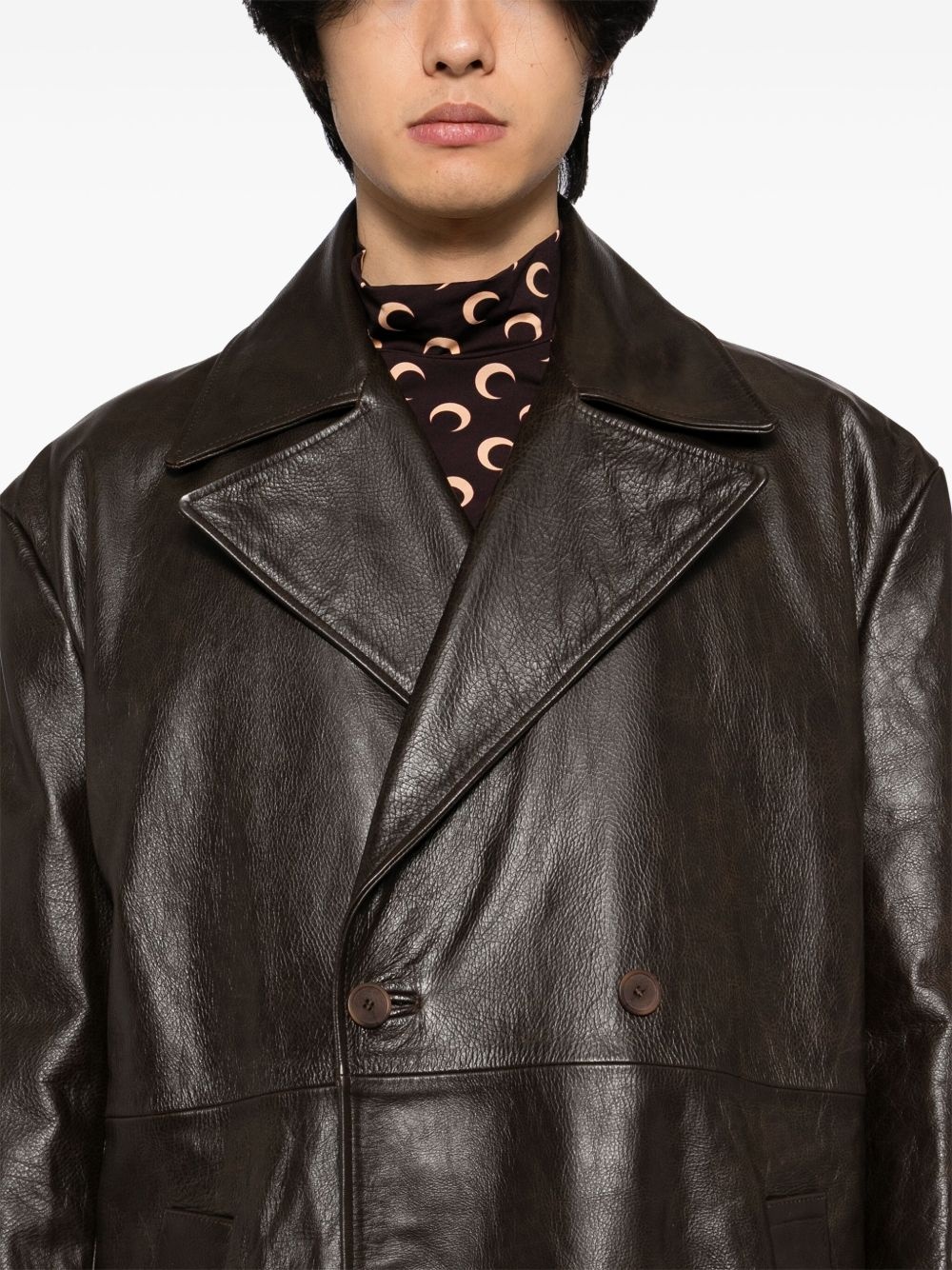 All Alone leather coat - 5