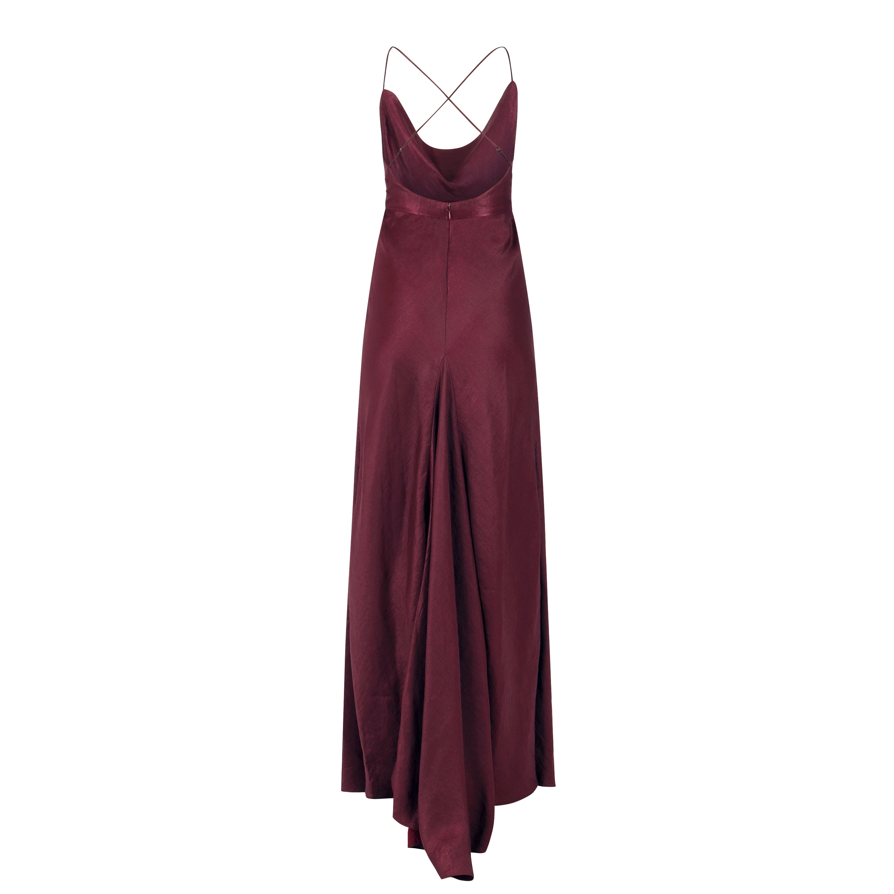 Merlot Cowl Gown - 2