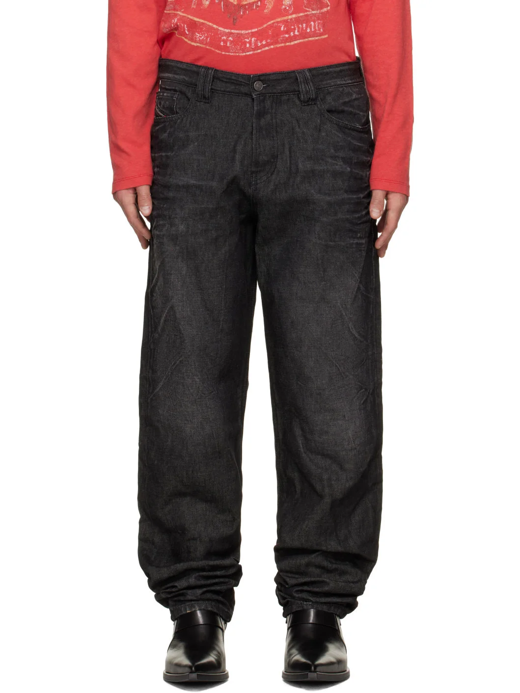 Black 1991 D-Voeed Jeans - 1