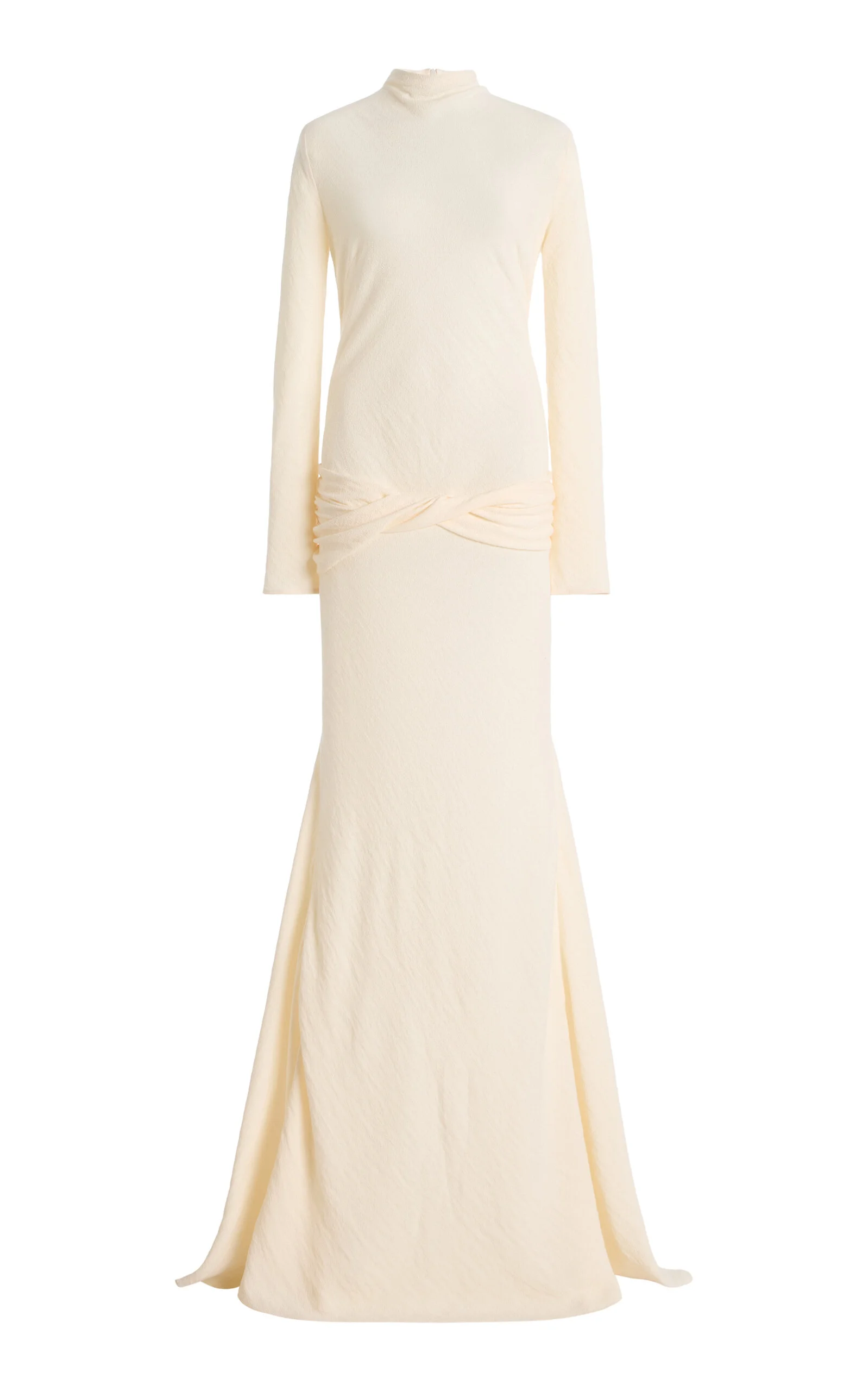Alina Knit Maxi Dress ivory - 1