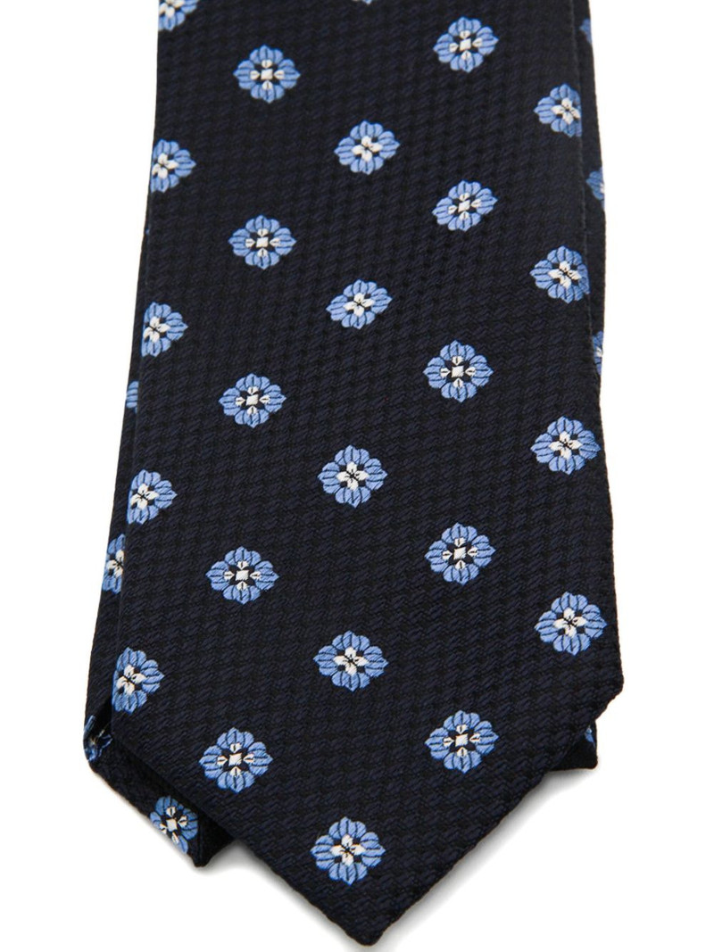 ZEGNA floral-pattern tie outlook