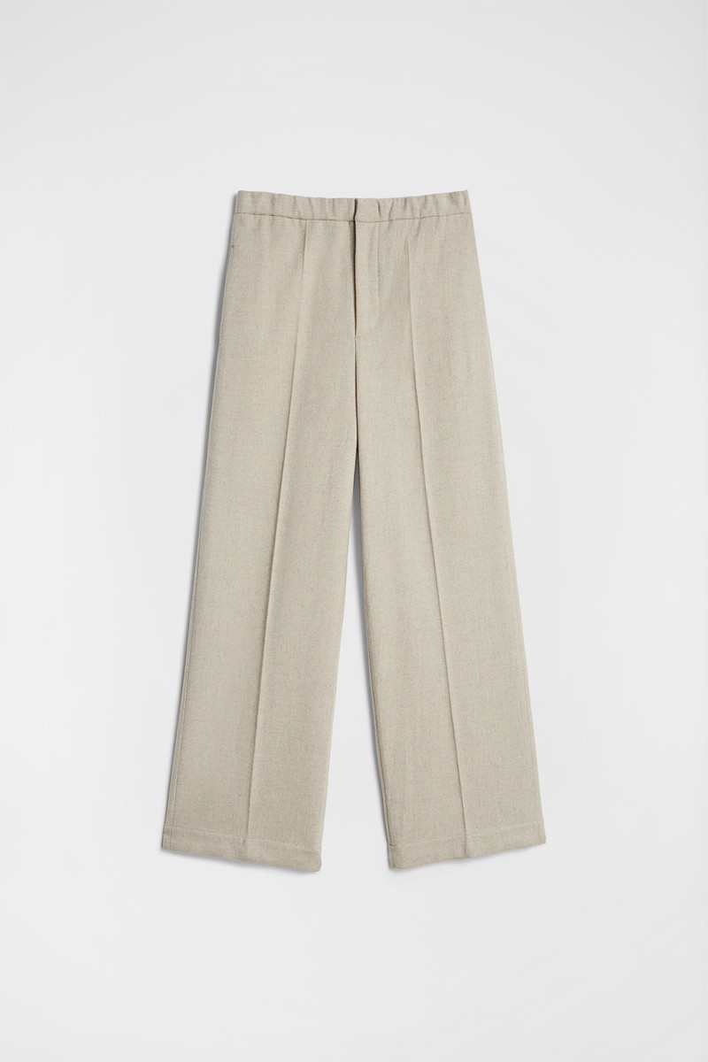 Wool Flannel Trousers 1