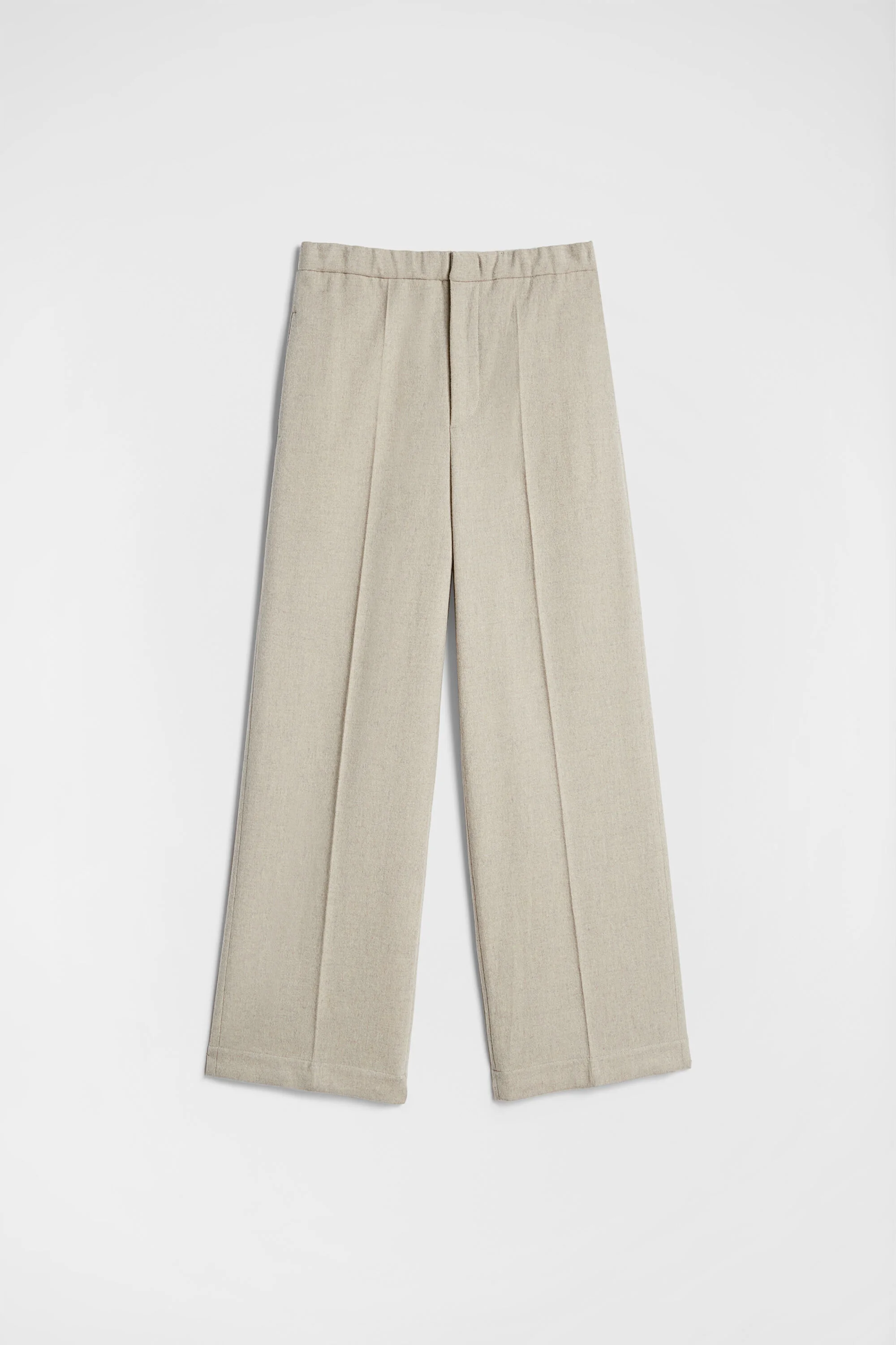 Wool Flannel Trousers - 1