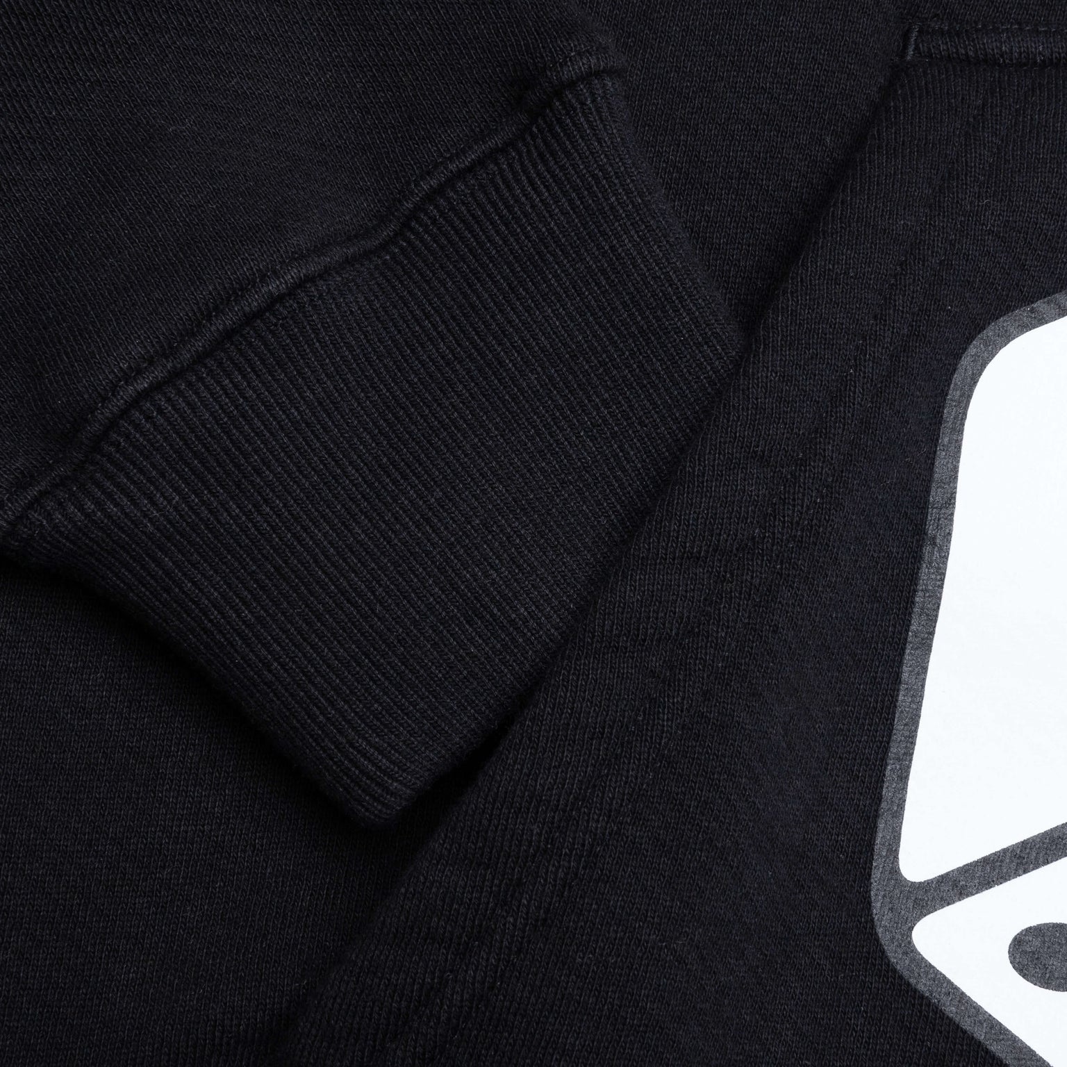 DICES SKATE HOODIE - BLACK/WHITE - 5