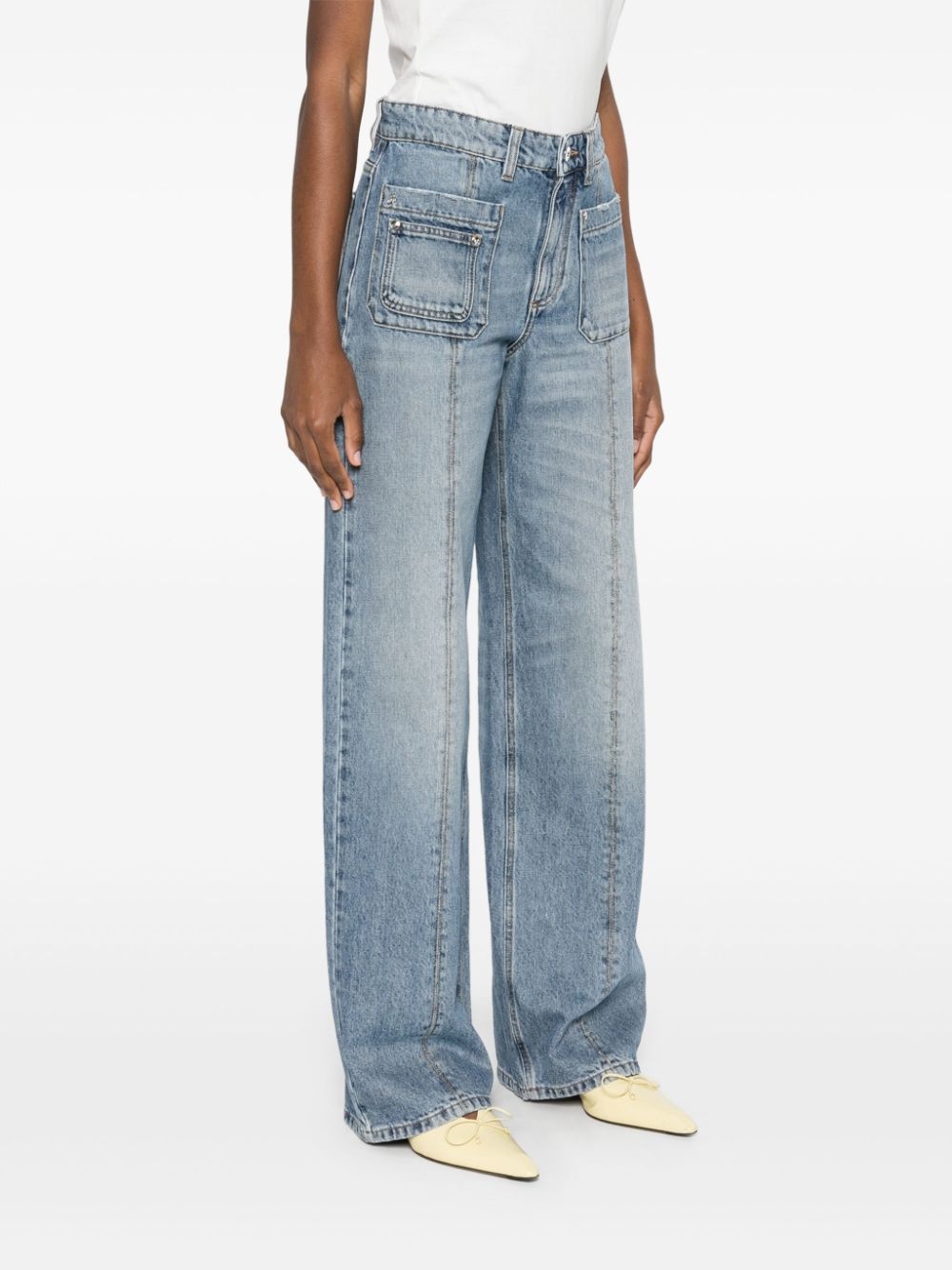 straight-leg jeans - 3