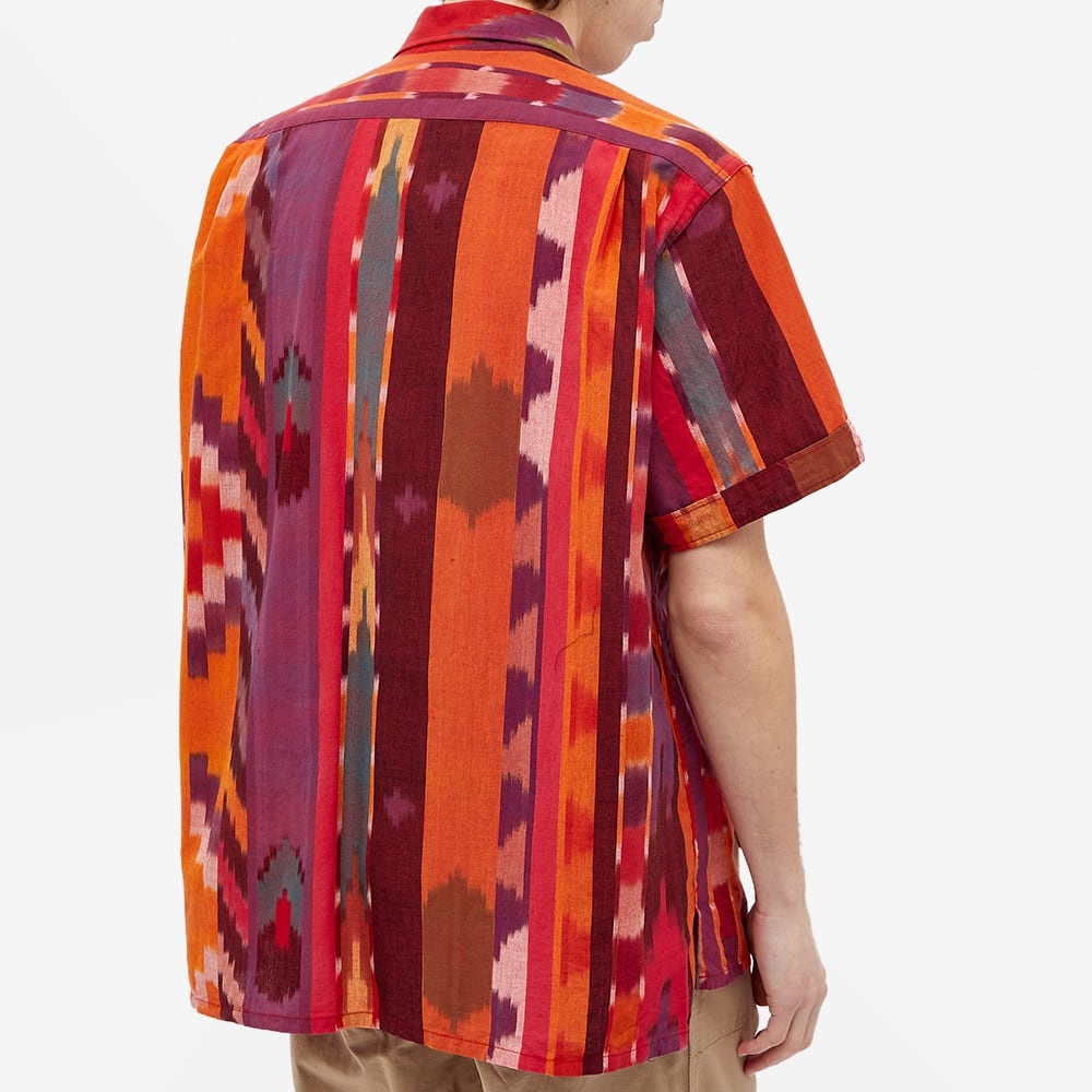 Engineered Garments Ikat Striped Camp Vacation Shirt - 5