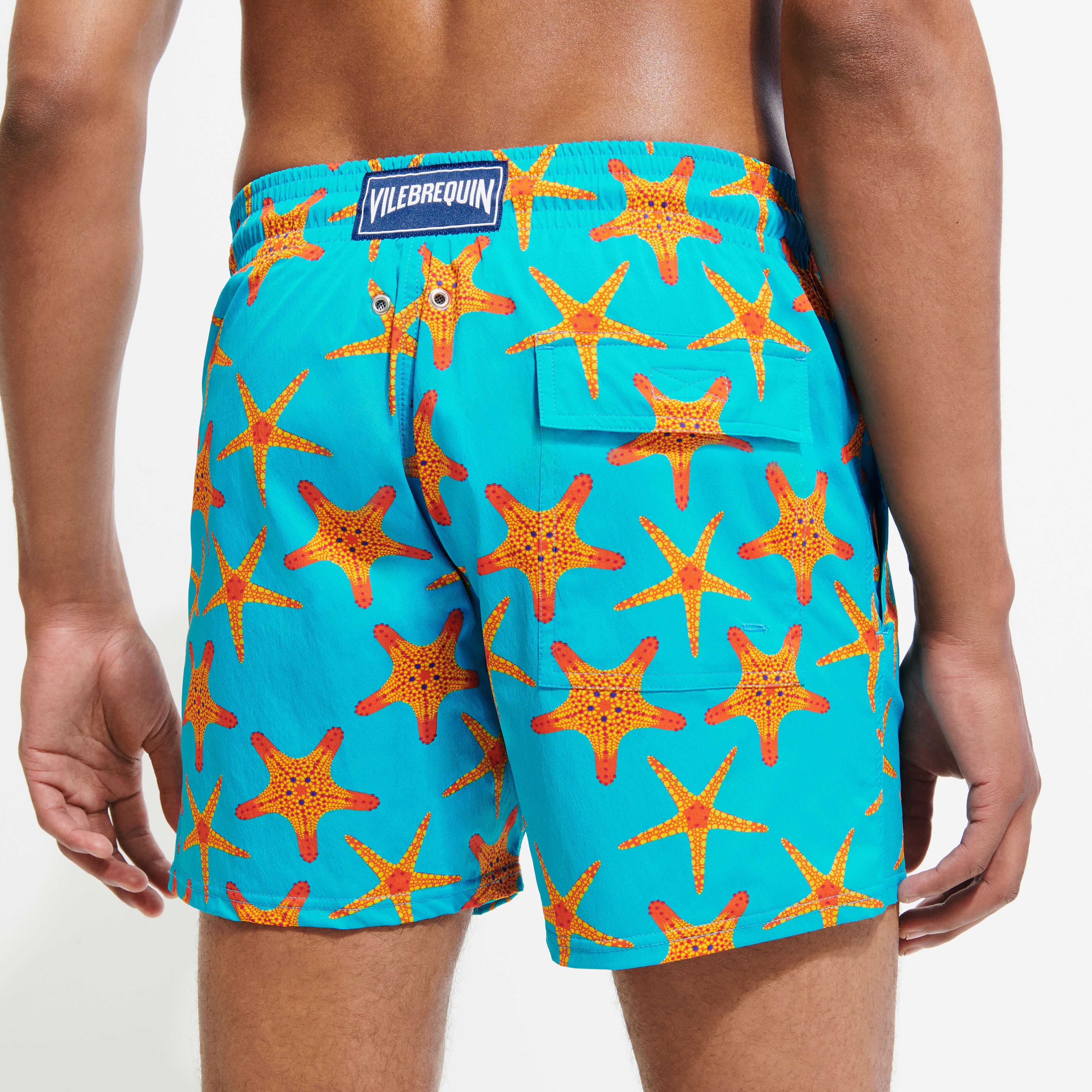 Men Stretch Swimwear Starfish Dance - 4