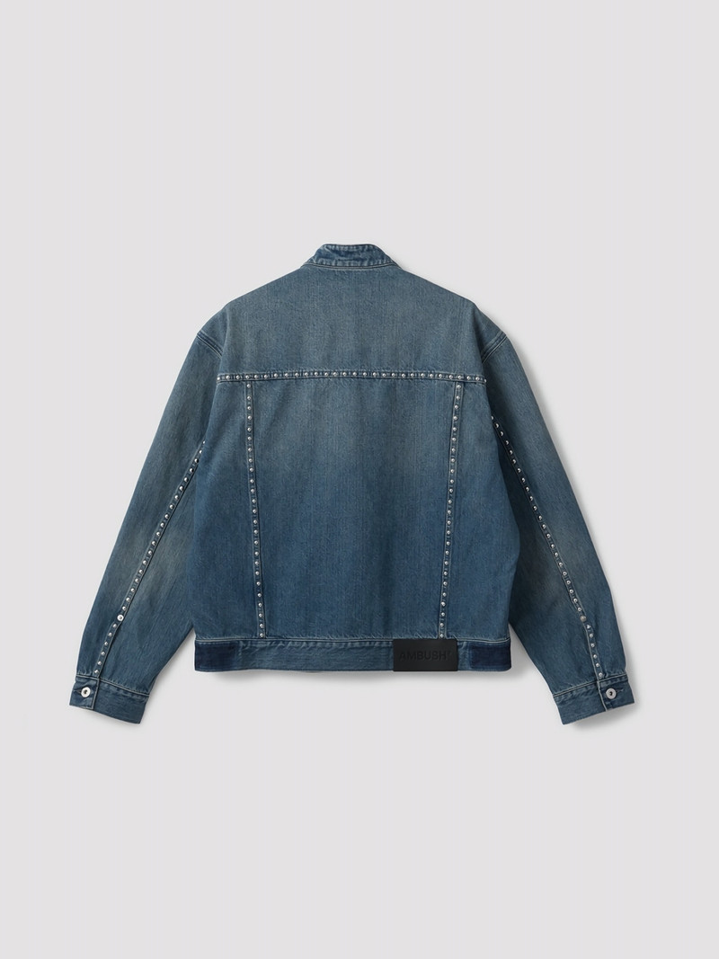 Ambush STUDS DENIM ZIP UP JACKET outlook