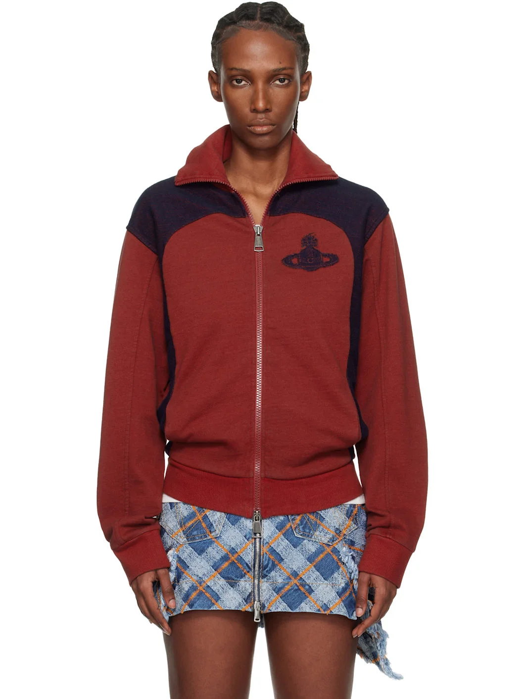 Red & Navy Alien Track Jacket - 1