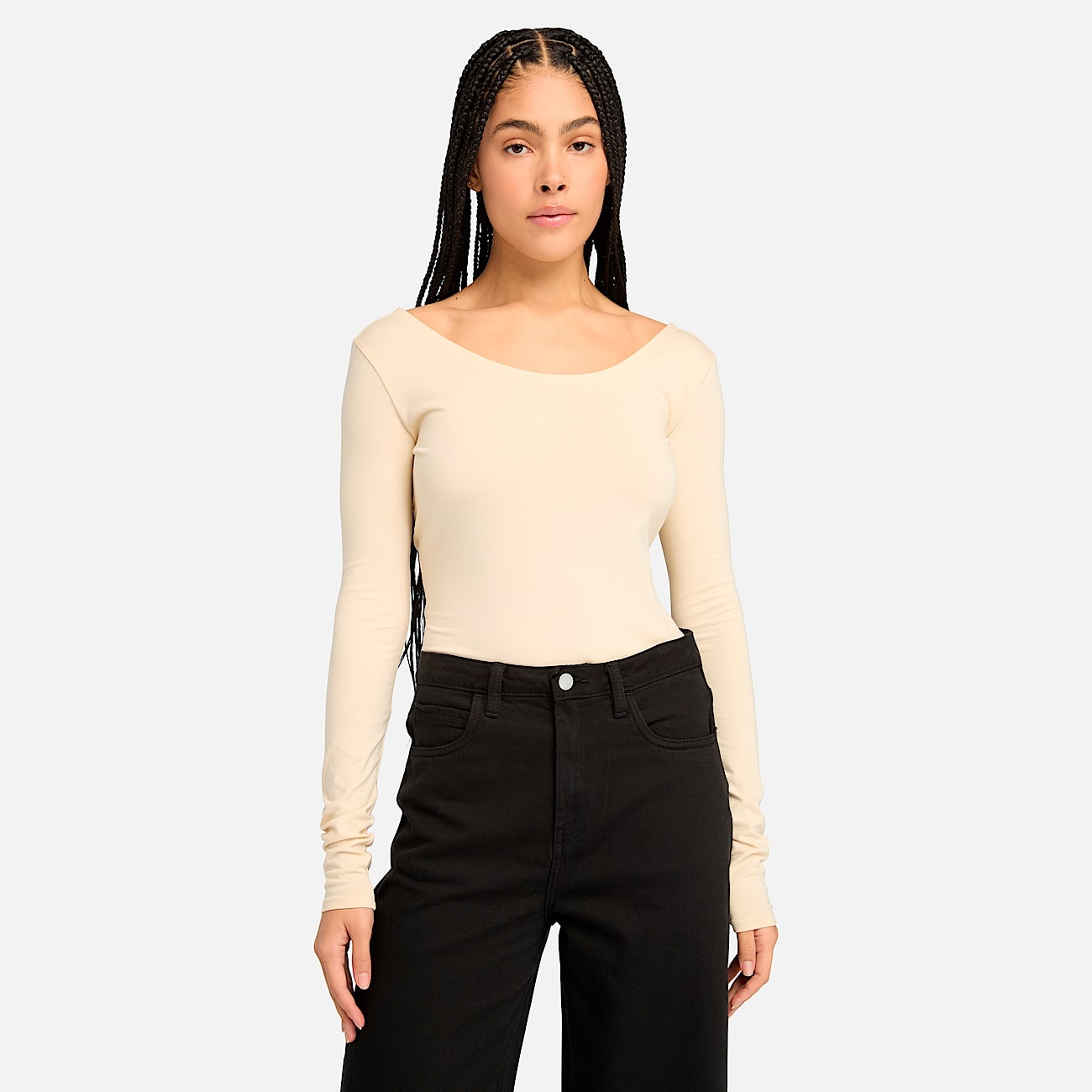 Women's Slim Fit Long-Sleeve T-Shirt - 2