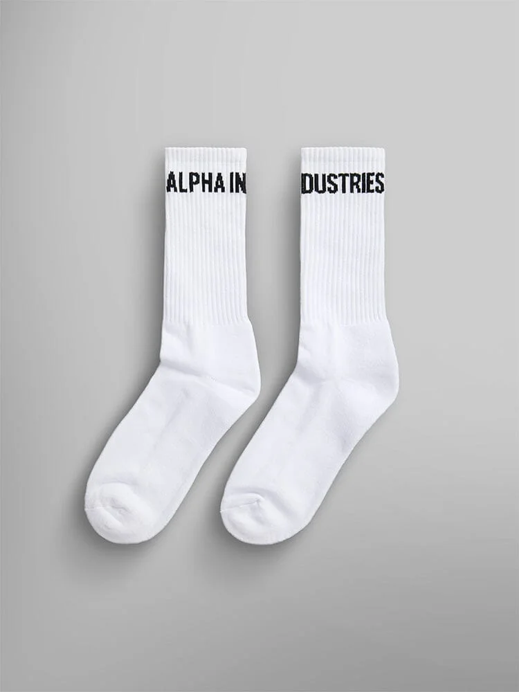 ALPHA LOGO SOCKS - 1
