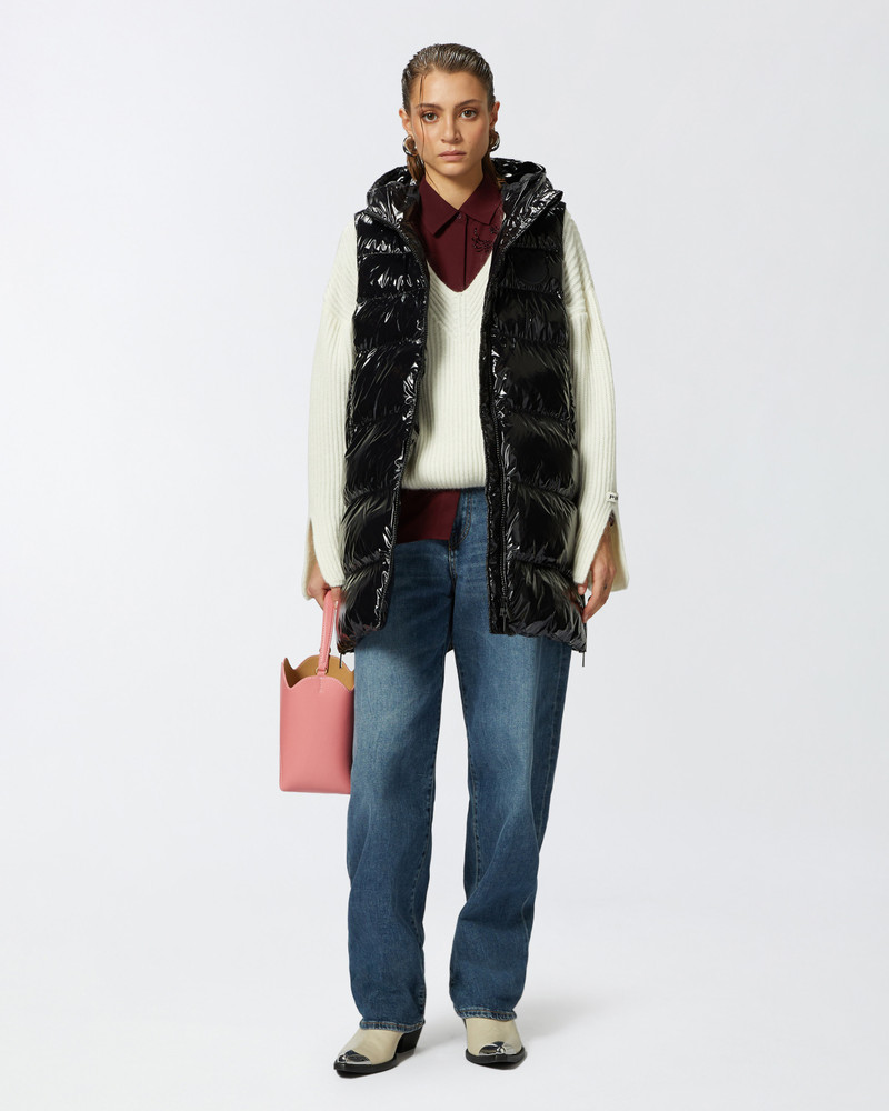 PADDED PUFFER GILET WITH HOOD 3