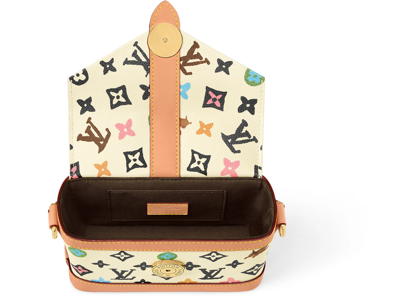 Louis Vuitton by Tyler, the Creator Envelope Wearable Wallet Vanilla Craggy Monogram - 3