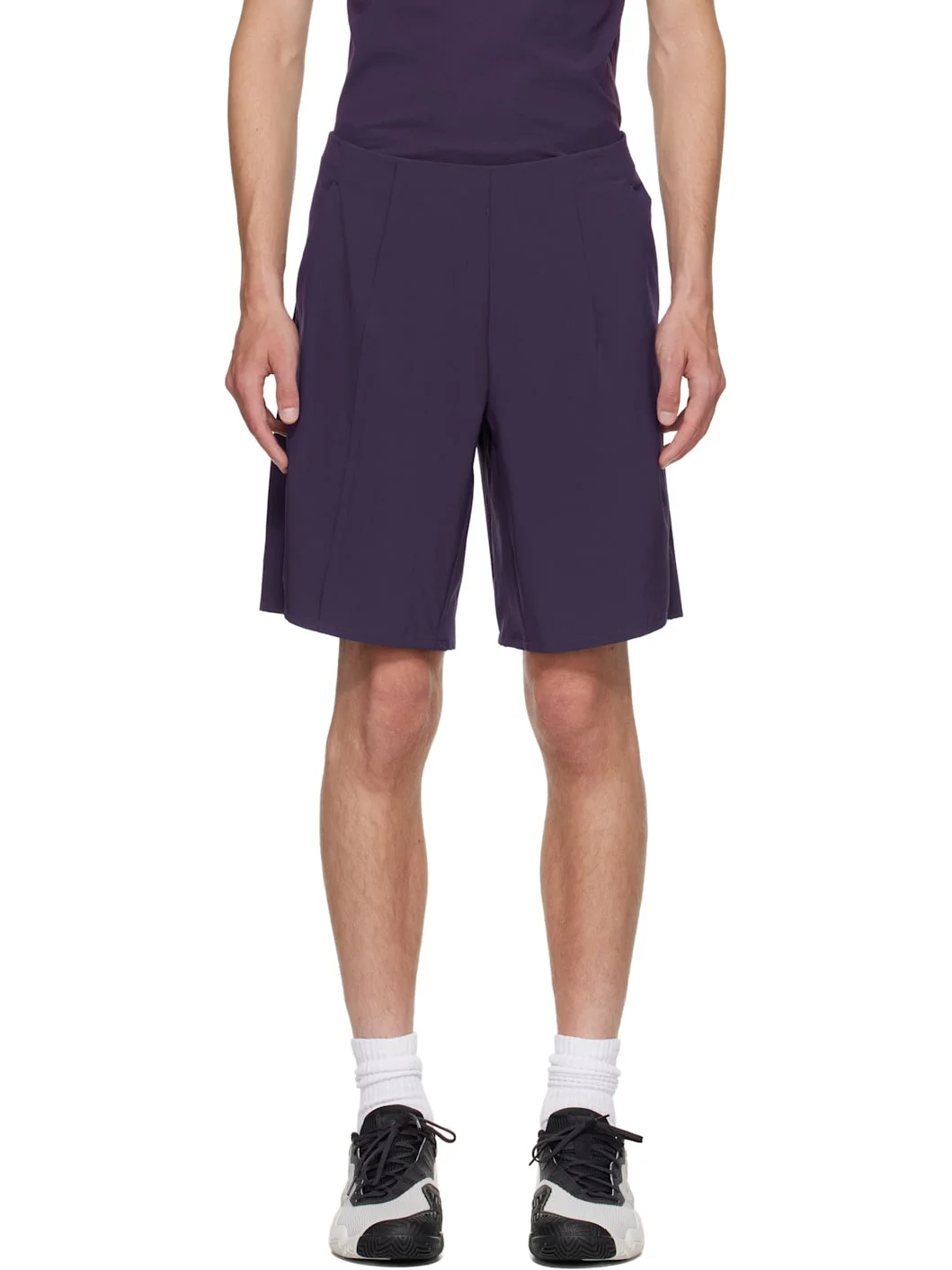 Purple US Open Tennis Ergo Pro Shorts - 1