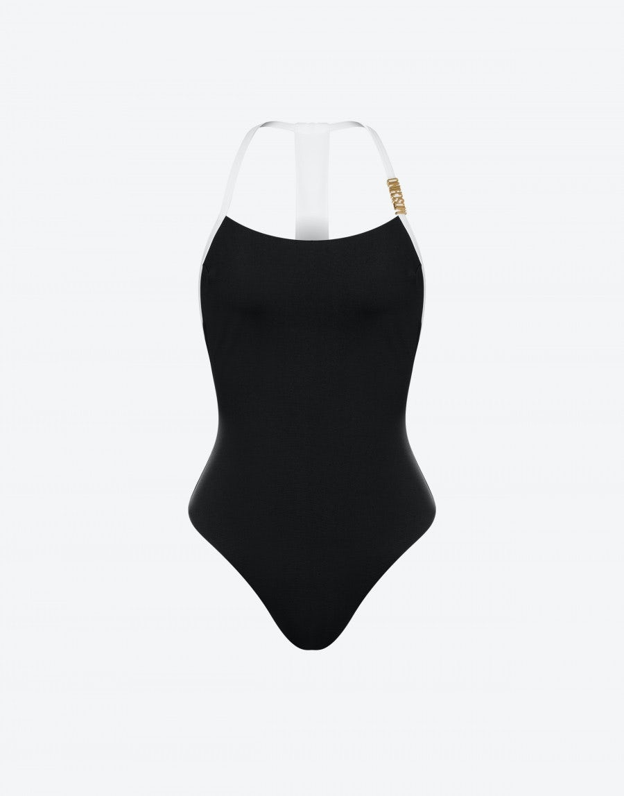 PEACE SIGN SWIMSUIT - 1