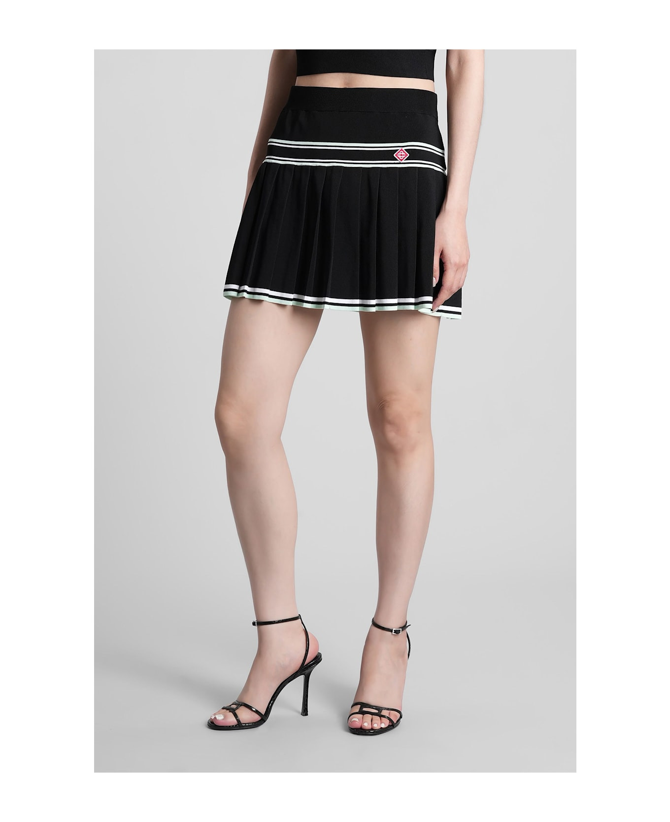 Skirt In Black Viscose - 4