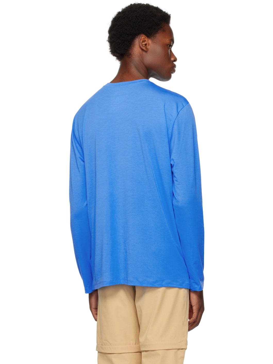 Blue Wander Long Sleeve T-Shirt - 3