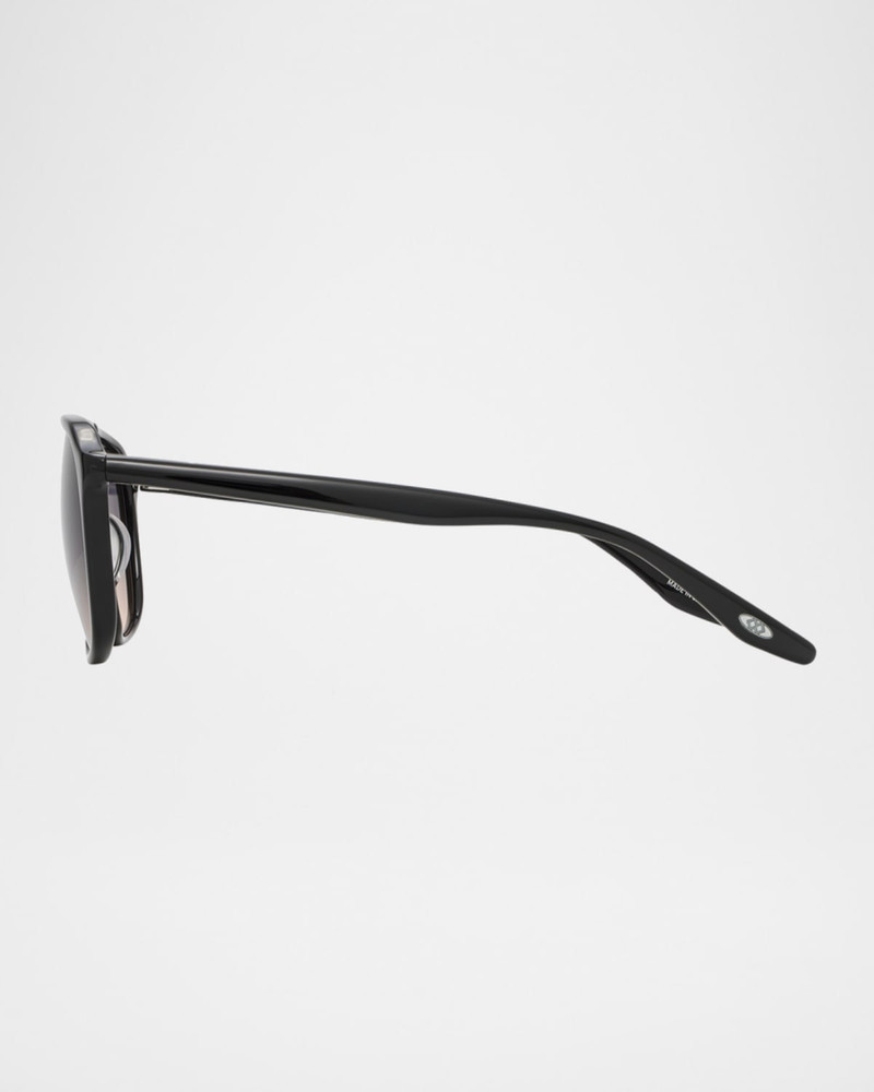 BARTON PERREIRA Men's Gyalis Plastic Rectangle Sunglasses outlook