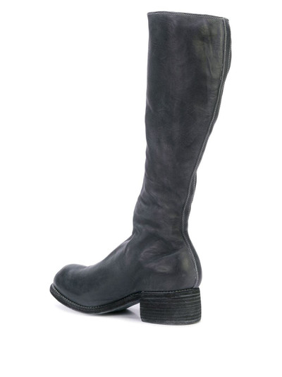 Guidi zip front knee boots outlook