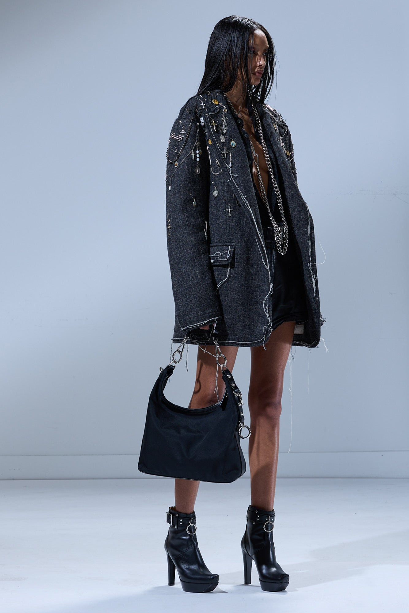 FRAY RAGGED BLAZER - 2