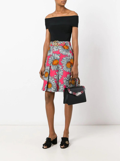 GUCCI daisy print skirt outlook