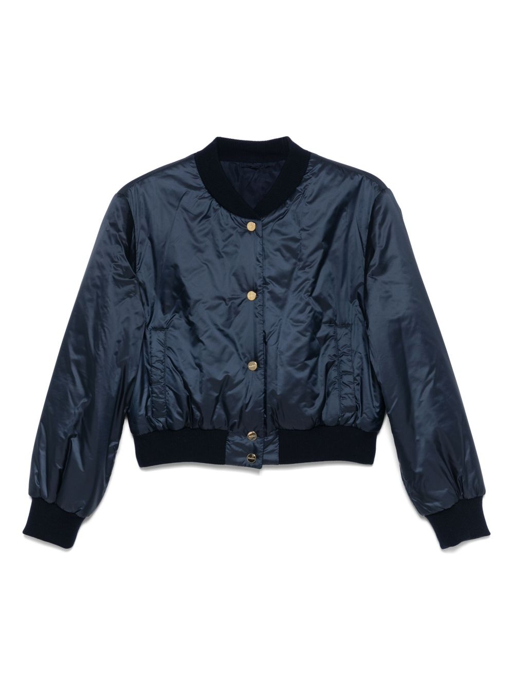 cropped bomber jacket - 1